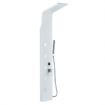 Shower panel model 001 white