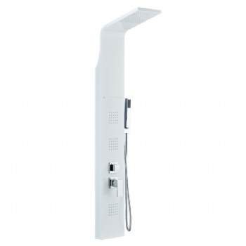 Shower panel model 004 white