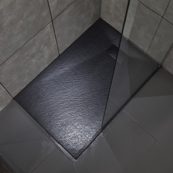 SMC shower tray model 001 black