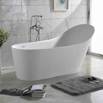 Resin stone bathtub model 010