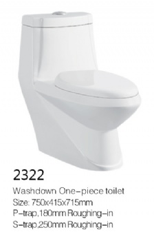 Toilet model 2322