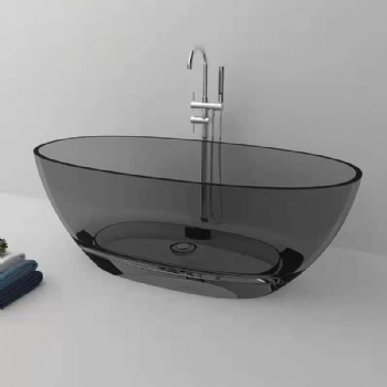 Transparent resin bathtub model 001